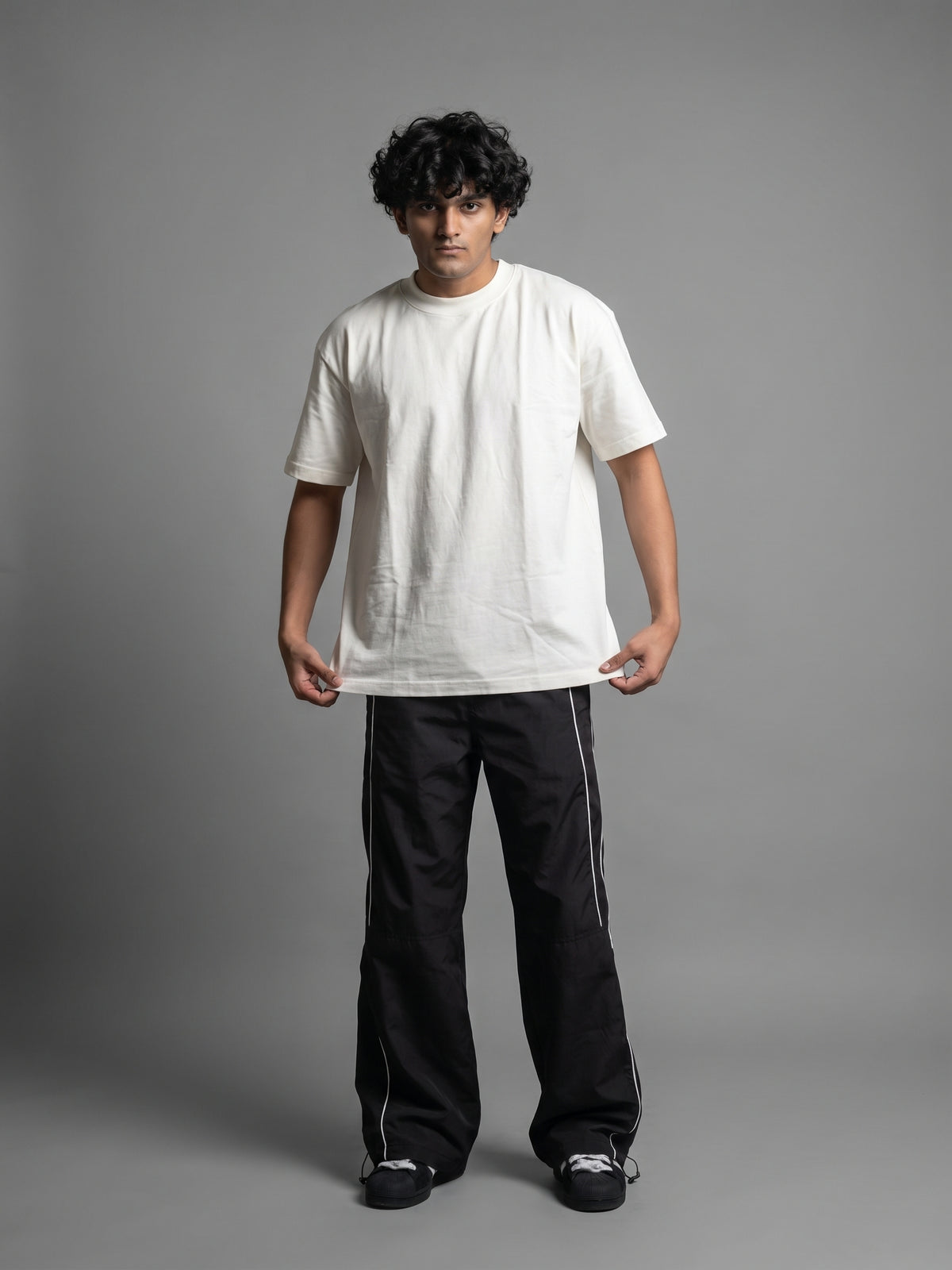 Born To Roar Oversized Graphic T-Shirt — AI studio photo