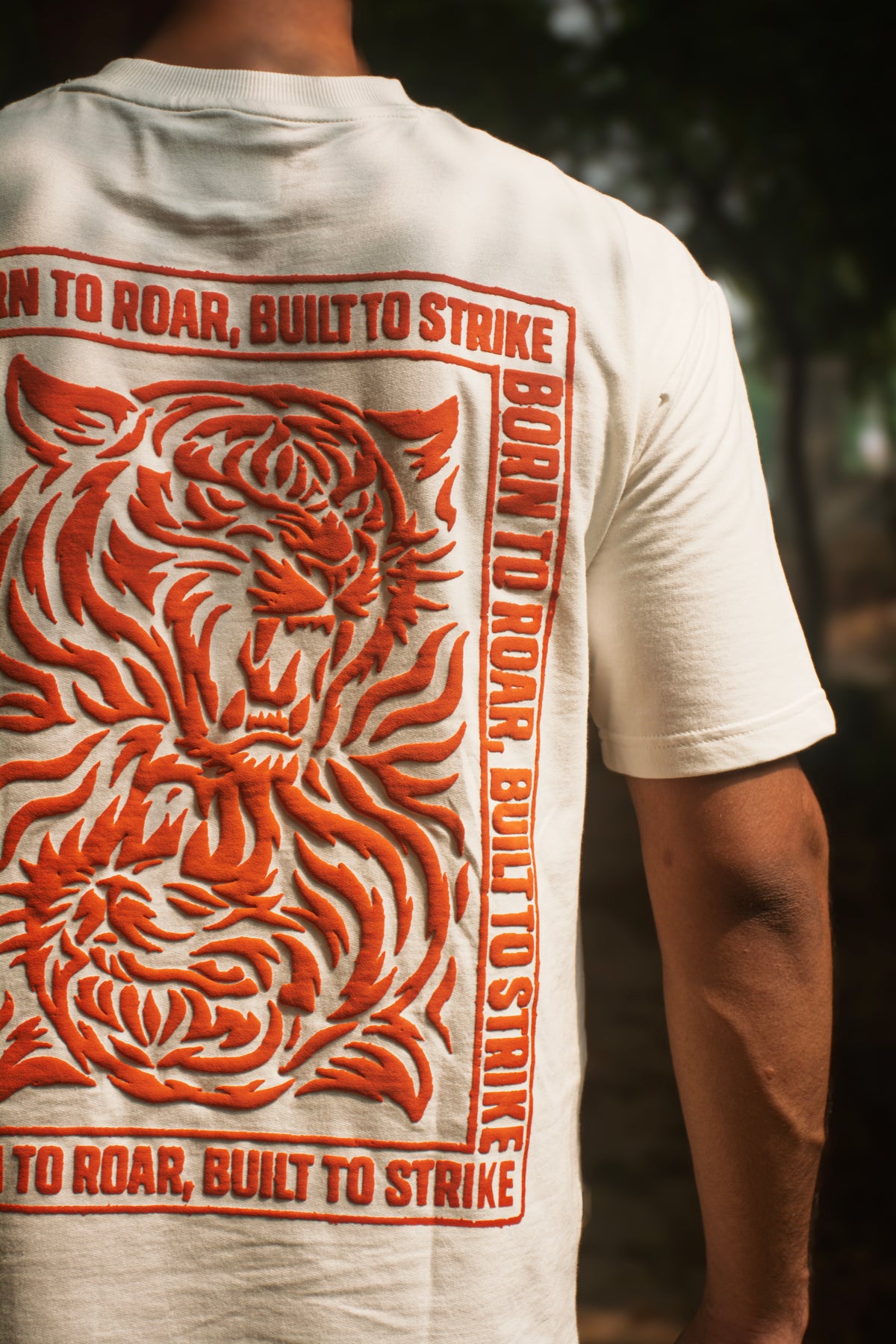 Born To Roar Oversized Graphic T-Shirt